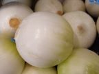 Random white onions.